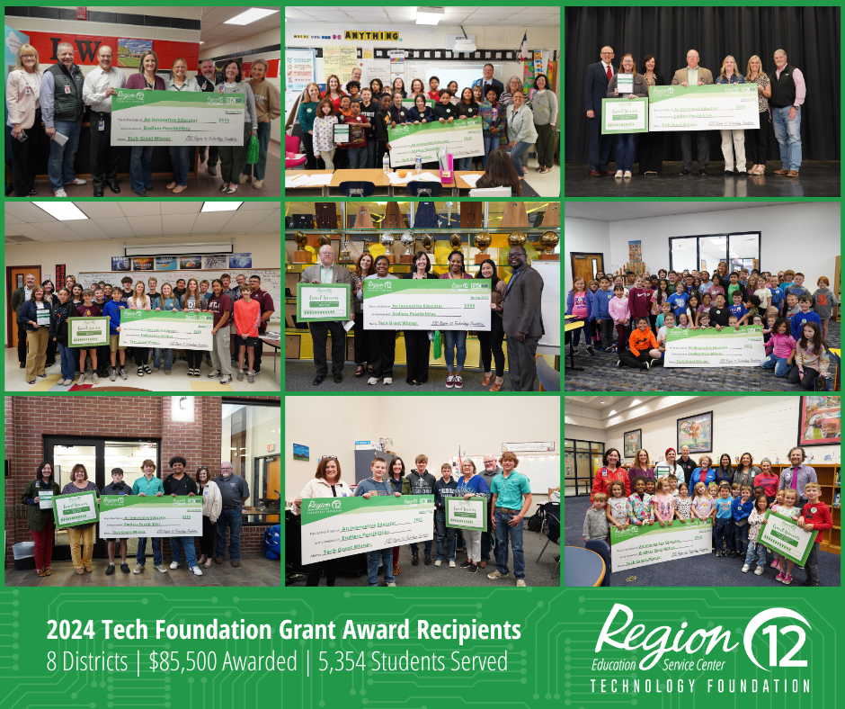 Pictures of all 2024 Technology Foundation Grant Winners